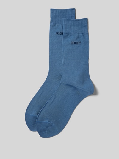 JOOP! Collection Socken mit Logo-Detail Modell 'PREMIUM ESSENTIAL' Blau 1