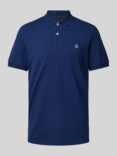 Marc O'Polo Koszulka polo o kroju regular fit z czystej bawełny Królewski niebieski 2