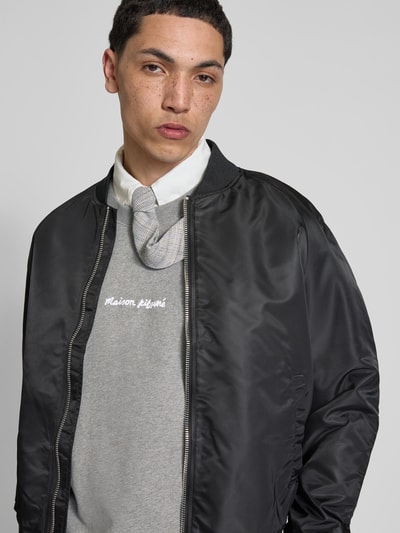 MAISON KITSUNÉ Sweatshirt aus reiner Baumwolle Hellgrau 3