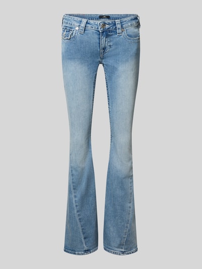 TRUE RELIGION Bootcut-Jeans aus Baumwoll-Mix Modell 'JOEY' Hellblau 1