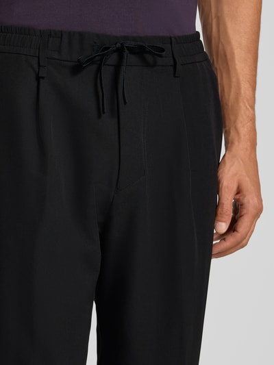 BOSS Green Tapered trainingsbroek van waterafstotend materiaal Zwart - 3