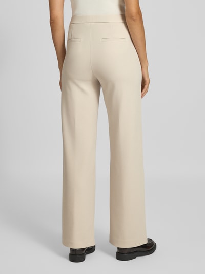 Raffaello Rossi Wide Leg Hose mit Eingrifftaschen Modell 'Palina' Sand 5