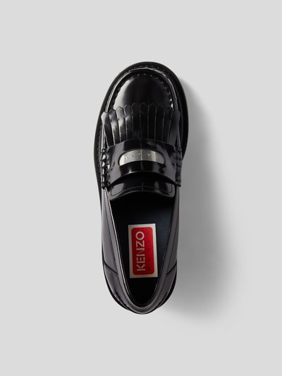 Kenzo Penny-Loafer aus echtem Leder Black 5