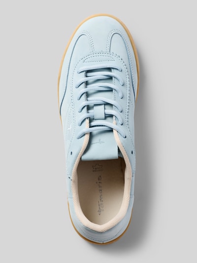 Tamaris sneakers van echt leer Lichtblauw - 3