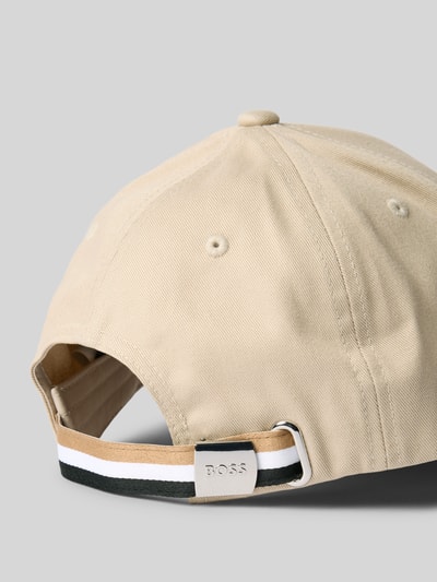 BOSS Basecap mit Label-Detail Sand 3