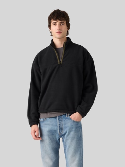 Levi's® Relaxed Fit Troyer aus Baumwolle Black 4