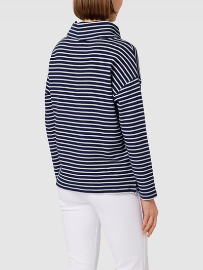 Tom Tailor Sweatshirt mit Streifenmuster Marine 5