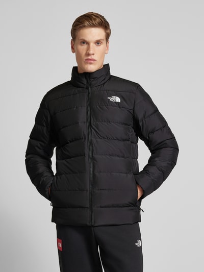 The North Face Gewatteerd jack met labelprint, model 'ACONCAGUA' Zwart - 4