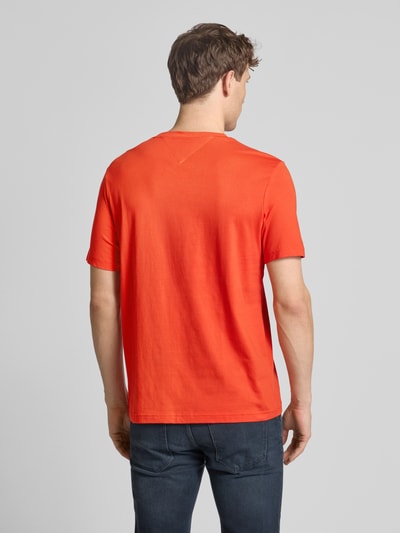 Tommy Hilfiger T-Shirt mit Label-Print Orange 5