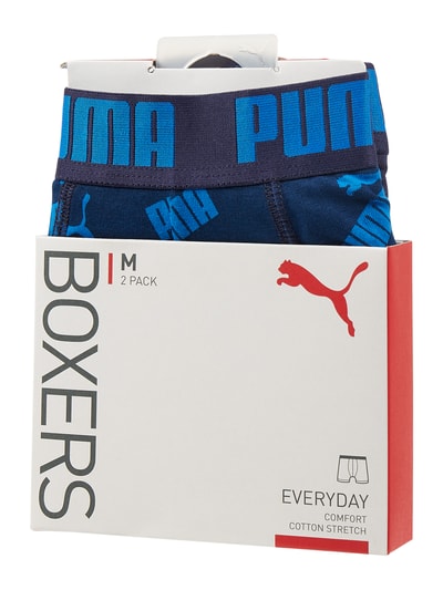 Puma Boxershort met stretch in set van 2 Marineblauw - 2