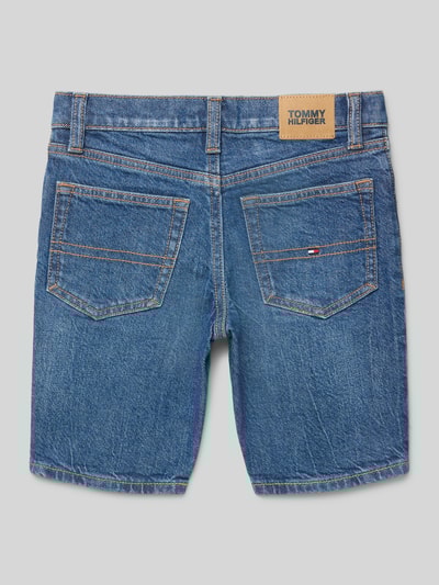 Tommy Hilfiger Kids Szorty jeansowe z wyhaftowanym logo model ‘SCANTON’ Niebieski 3