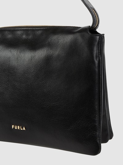 FURLA Torebka ze skóry model ‘Piuma’ Czarny 3