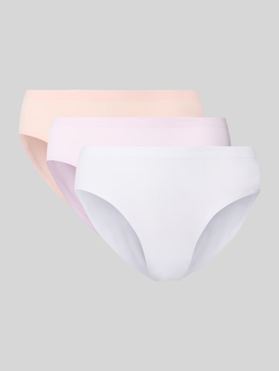 Productfoto, Set van 3 slips Model 'Baretogo' van MAGIC Bodyfashion, met katoen en lyocell, nauwsluitende pasvorm, elastische band, pastelkleuren