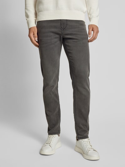 MCNEAL Tapered Fit Jeans im 5-Pocket-Design Mittelgrau 4