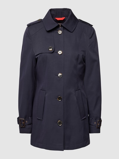 Christian Berg Woman Selection Trenchcoat mit Knopfleiste Dunkelblau 2