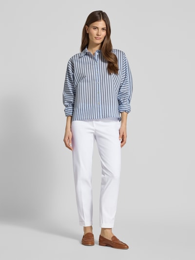 Raffaello Rossi Chino aus Techno Cotton Superstretch Modell 'UTE' Weiss 1