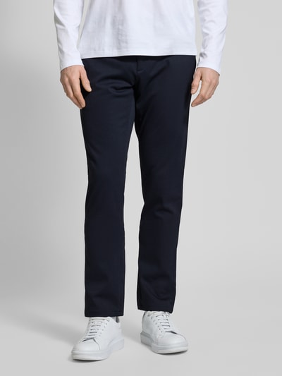 MCNEAL Stoffen broek met Franse steekzakken Marineblauw - 4