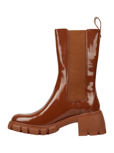 Steve Madden Chelsea-boots van leer Cognac - 3