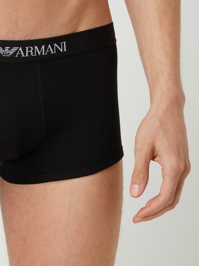 Emporio Armani Trunks mit Logo-Bund im 3er-Pack Marine 3