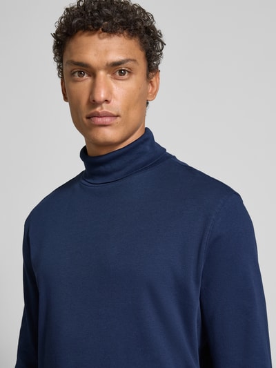 Christian Berg Men Shirt met lange mouwen en col Donkerblauw - 3