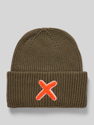 Unio Beanie mit Kaschmir-Anteil Khaki 1