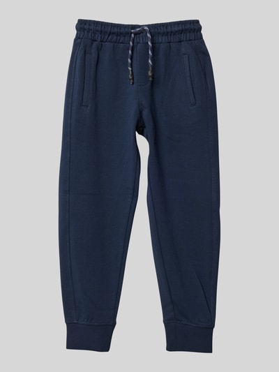 Mango Regular Fit Sweatpants mit Tunnelzug Modell 'francia' Marine 1
