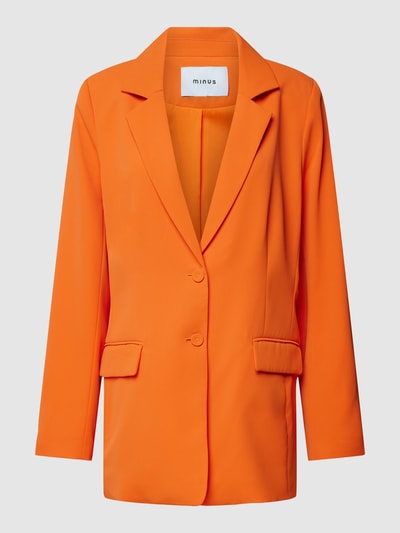 Minus Blazer mit Reverskragen Orange 2