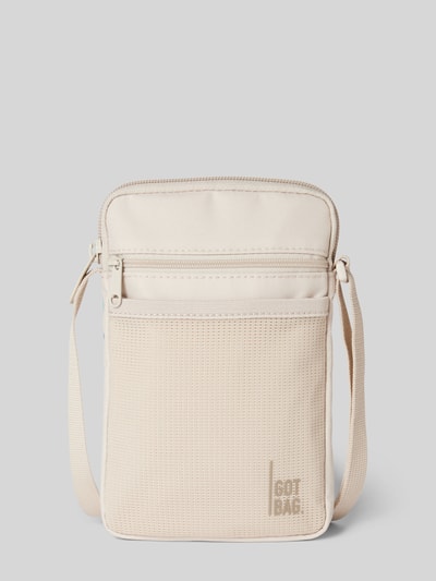 Gotbag Schoudertas met labeldetail Offwhite - 2