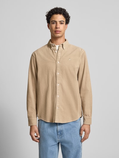 Carhartt Work In Progress Regular Fit Freizeithemd in Cord-Optik Modell 'Madison' Beige 4