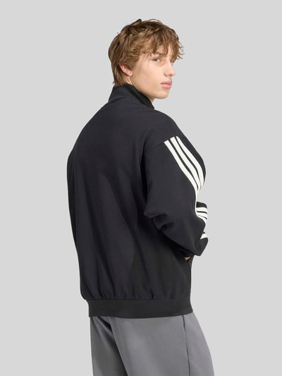 adidas Sportswear Regular Fit Sweatjacke aus reiner Baumwolle  Black 5