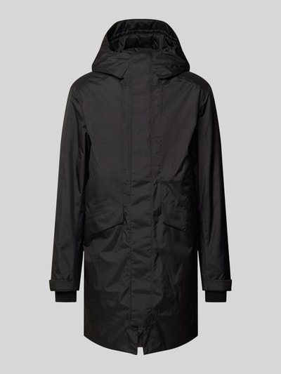 Didriksons Jacke in Überlänge Black 2