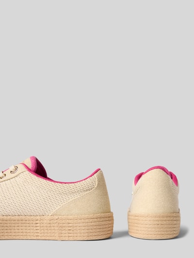 Tommy Hilfiger Low-top-sneakers van katoen Beige - 2