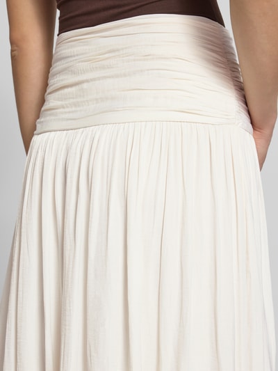 Gina Tricot Maxirock mit Raffungen Offwhite 3