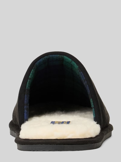 Polo Ralph Lauren Hausschuh mit Fleece-Innenfutter Black 4