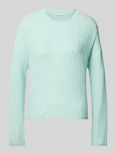 Tom Tailor Denim Strickpullover mit U-Boot-Ausschnitt Mint 2