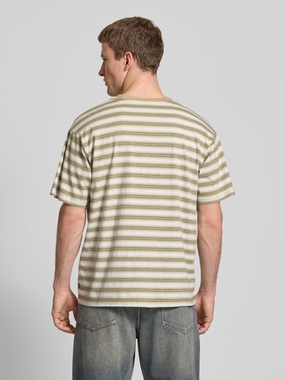 Levi's® T-Shirt mit Label-Stitching Oliv 5