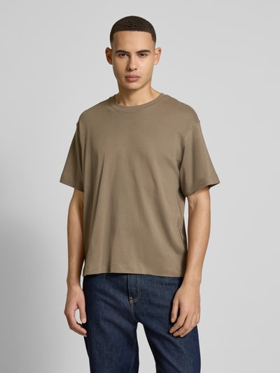 Jack & Jones T-Shirt mit Rundhalsausschnitt Modell 'EURBAN' Taupe 4