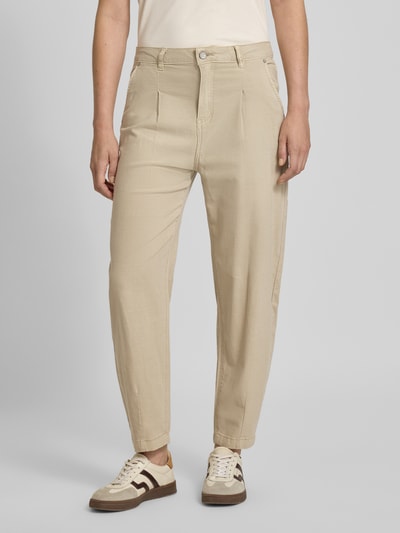 Buena Vista Ballonhose aus Viskose-Mix mit Eingrifftaschen Beige 4