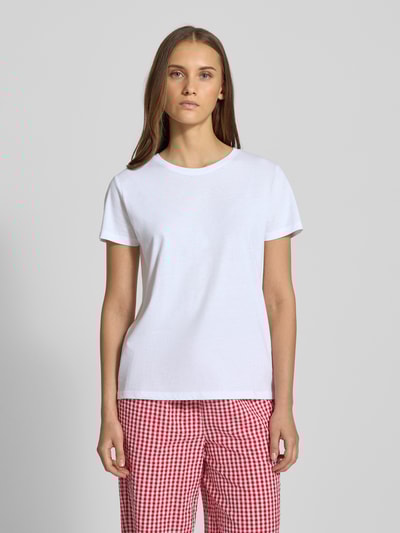 Pieces Zestaw T-shirtów o kroju regular fit z mieszanki bawełny model ‘AMIRA’ Czarny 4