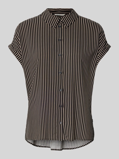 Tom Tailor Denim Regular fit overhemdblouse van pure viscose Beige - 2