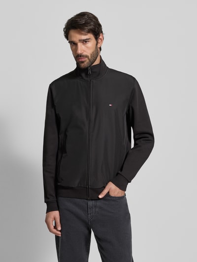 Tommy Hilfiger Regular fit blouson van katoenmix  Zwart - 4