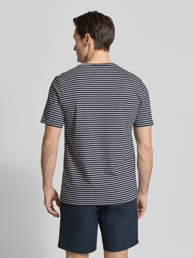 Tommy Hilfiger Regular Fit T-Shirt aus reiner Baumwolle Marine 5
