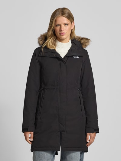 The North Face Funktionsparka mit Logo-Stitching Modell 'Zaneck' Black 4