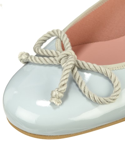 Pretty Ballerinas Ballerinas aus Lackleder Hellblau 2