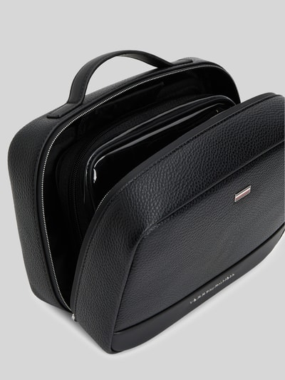Tommy Hilfiger Kulturbeutel mit Logo-Applikation BLACK 3