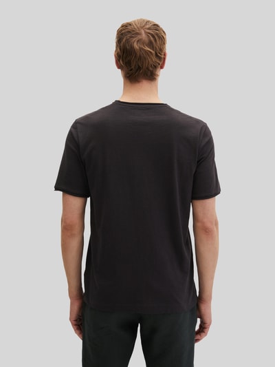 Marc O'Polo Regular Fit T-Shirt aus reiner Baumwolle Black 5