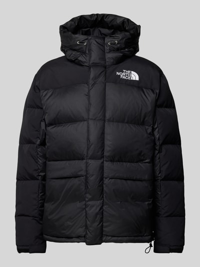 The North Face Gewatteerde parka met labelstitching Zwart - 2