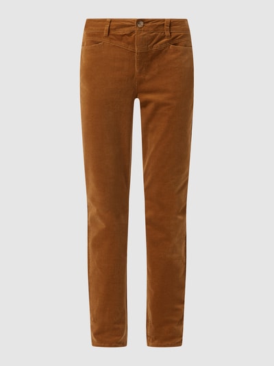 s.Oliver RED LABEL Ribcordbroek met stretch  Camel - 2