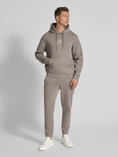 ARMANI EXCHANGE Hoodie mit Kapuze Taupe 1