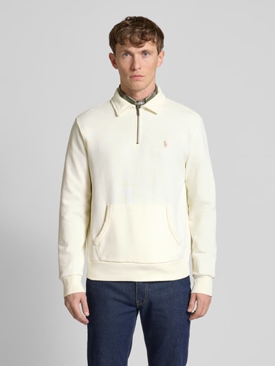 Polo Ralph Lauren Sweatshirt met logostitching Offwhite - 4